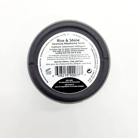 Tweak'd by Nature Hair Volumizing Scrub Rise & Shine Scalp Cleanse 8 oz - Picture 3 of 5